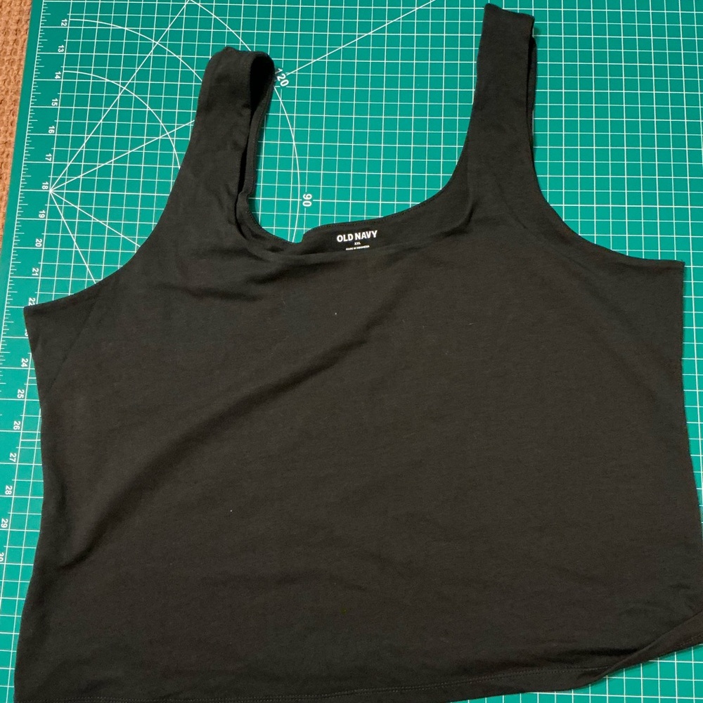 Old Navy Women's Black Tank Tops